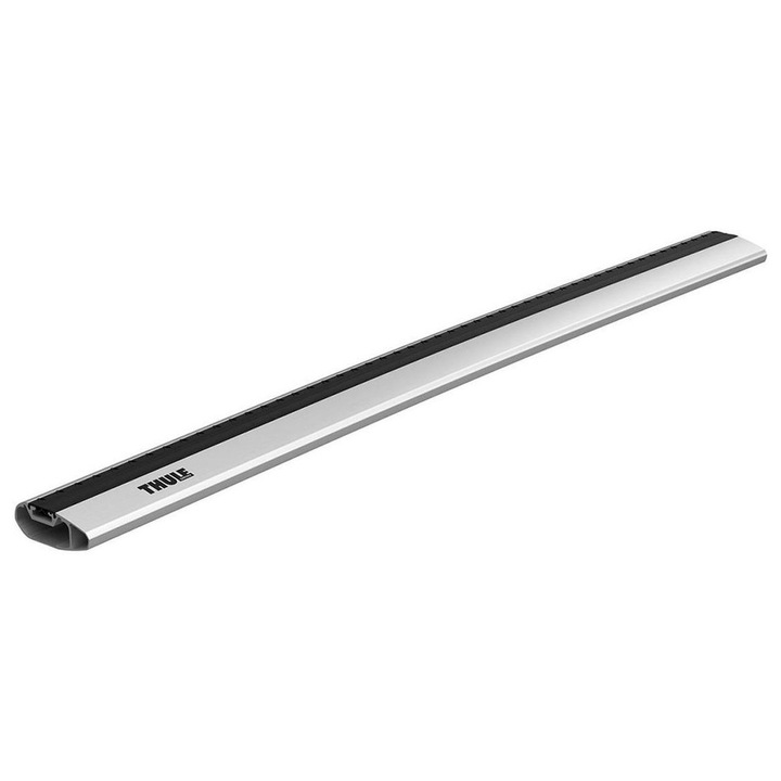Bara transversala din aluminiu THULE Wingbar Edge 860, argintie, 86 cm, profil aerodinamic, capacitate de incarcare 75 kg
