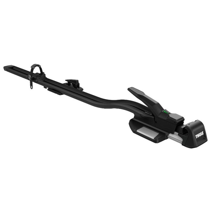Suport de bicicleta THULE TopRide 568001, montare pe furca si roata, pentru bare transversale, culoare neagra