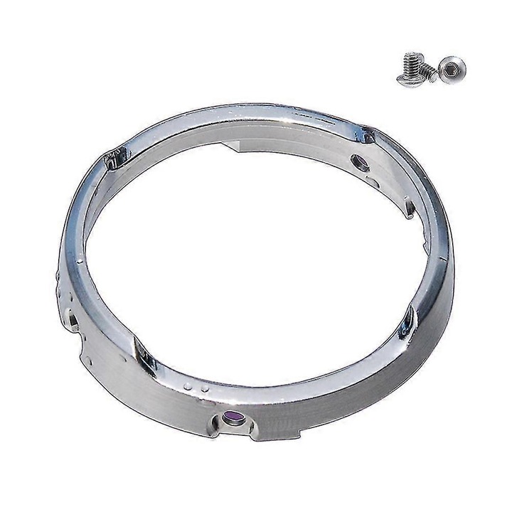 Cadran de protectie pentru ceas, inox, argintiu