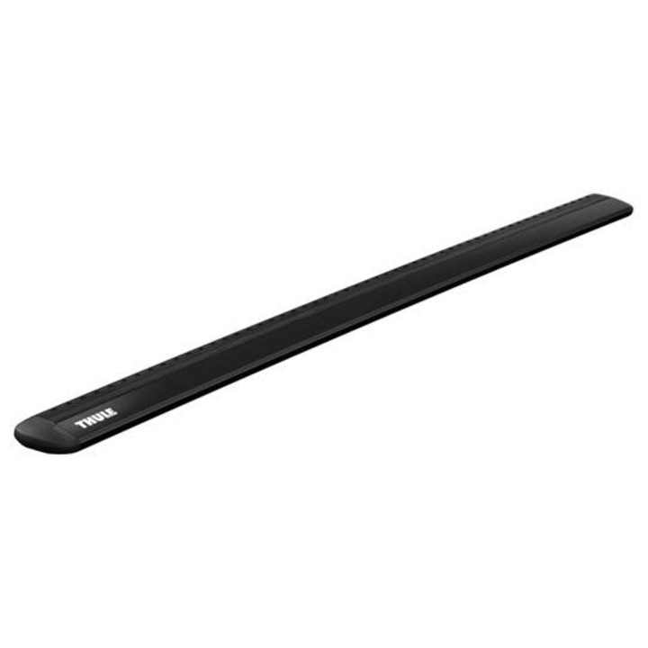Set 2 bare transversale din aluminiu THULE WingBar EVO 150 cm, profil aerodinamic, culoare negru