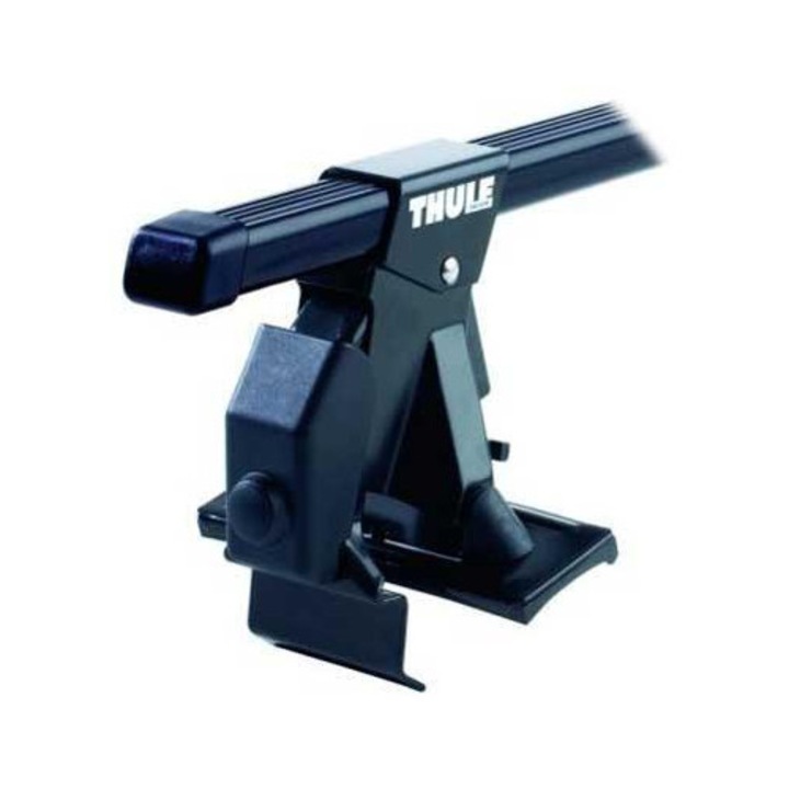 Set 2 picioare prindere bare transversale THULE Gutterless 950000, negru, compatibil cu autovehicule fara bare longitudinale