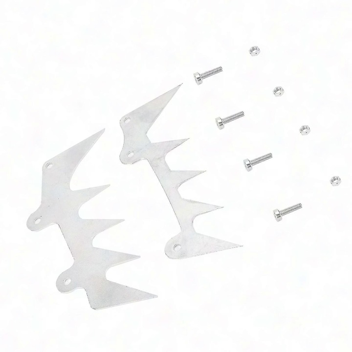 Spike de bumper pentru ferastrau Stihl MS360 MS390 MS361 MS362 MS380 MS381, set 4 bucati, culoare otel