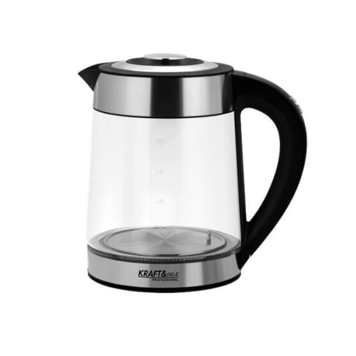 Fierbator electric capacitate 2L, control al temperaturii, Kraft