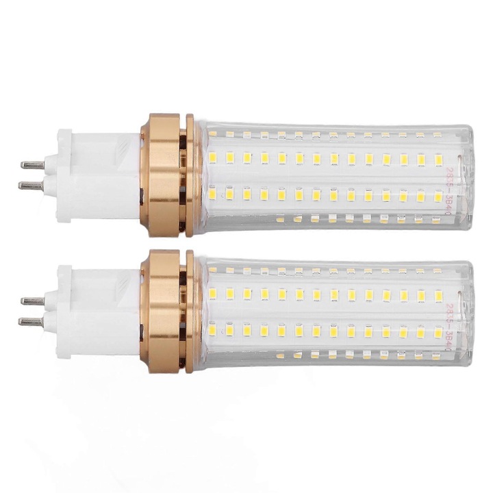 Set 2 Becuri LED G12 20W 2000lm 360° Iluminare Multicolor