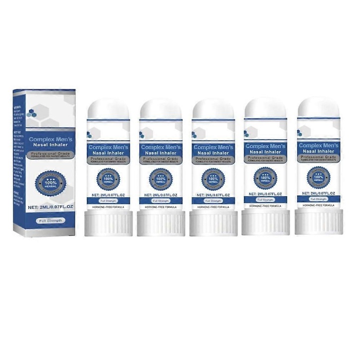 Orr inhalátor stick, 5 darab, 2 ml, biztonságos formula, többszínű