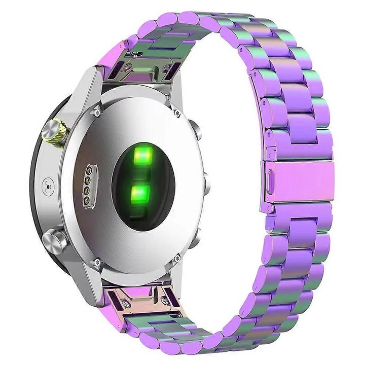 Bratara din otel inoxidabil pentru ceas Garmin Fenix 7S/7S Pro/6S/6S Pro, 20mm, aurie, 210mm, set