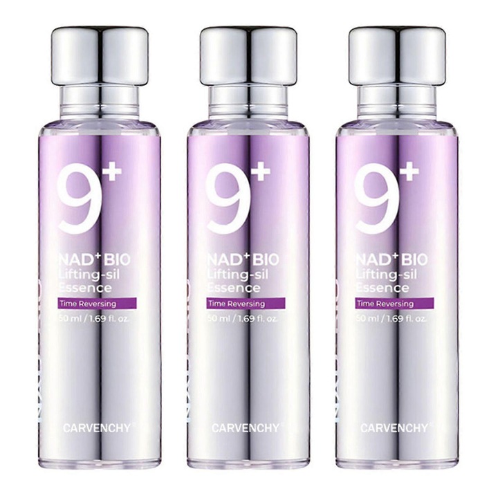 Nads+ Bio Collagen öregedésgátló szérum, 50ml, 3 darabos szett, minden bőrtípusra, javítja a bőr rugalmasságát