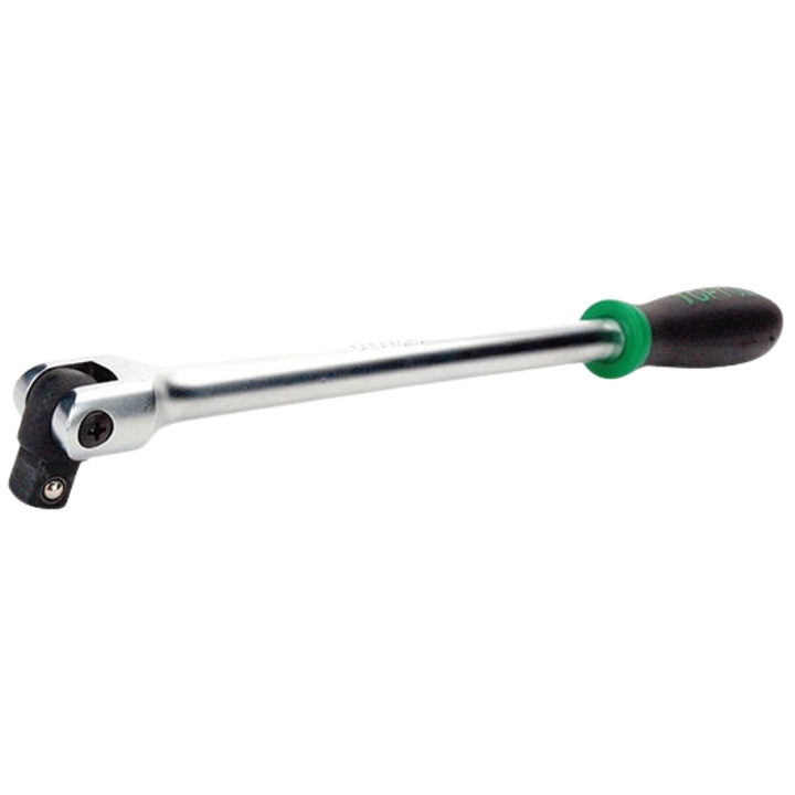 Bara de forta TOPTUL CFKA1624, cheie patrata 1/2 inch, lungime 24 inch/609.6 mm, maner cauciucat, aderent, finisaj lucios