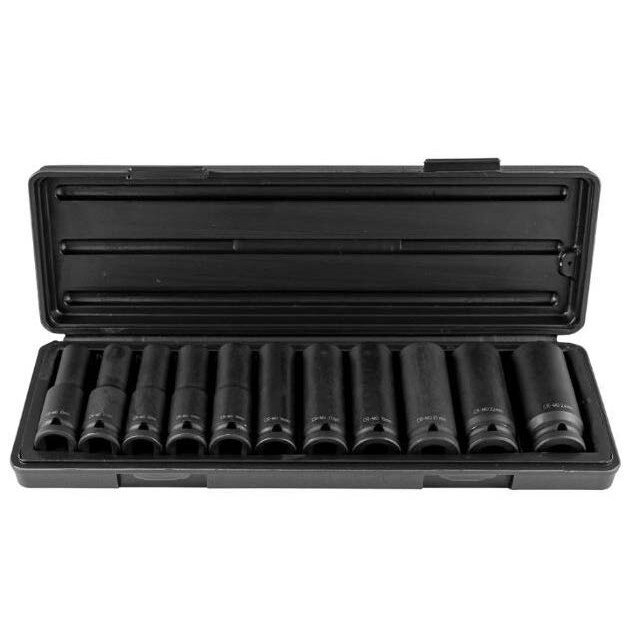 Set de 11 Chei Tubulare de Impact Hexagonale de 12 mm - Garage