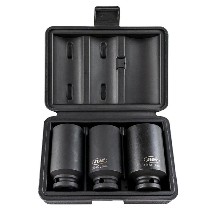 Set de 3 Tubulare de Impact cu Profil XZN de 1/2", Model JBM 52694