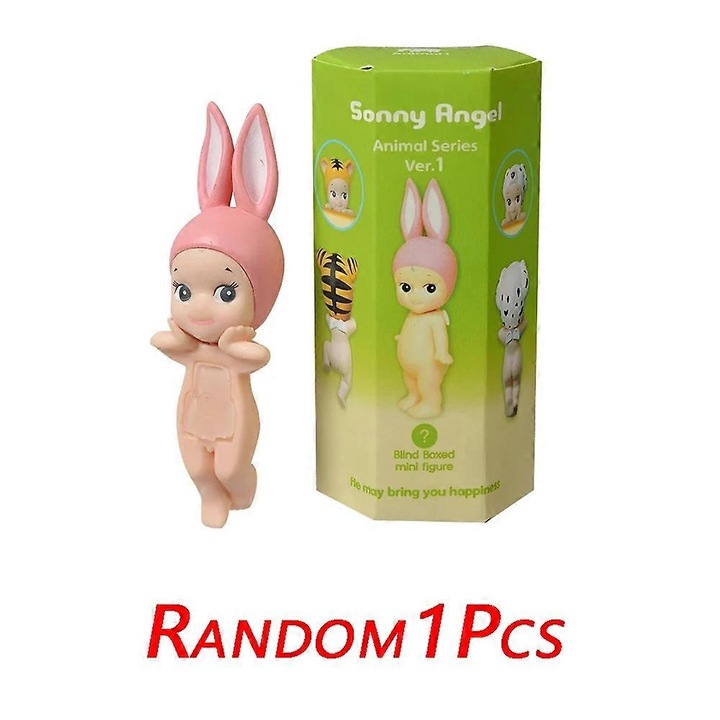 Фигурка Аниме Сляпа Кутия Животно, 7-10см, PVC, Комплект, Многоцветен