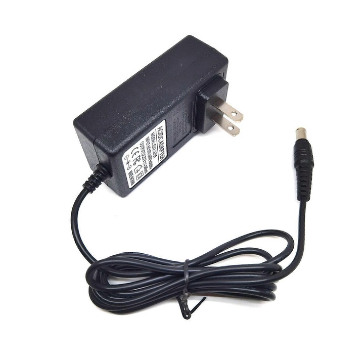 Adaptor de alimentare pentru aspirator fara fir, 110V-240V, 1.5m, 86x48x32mm, negru