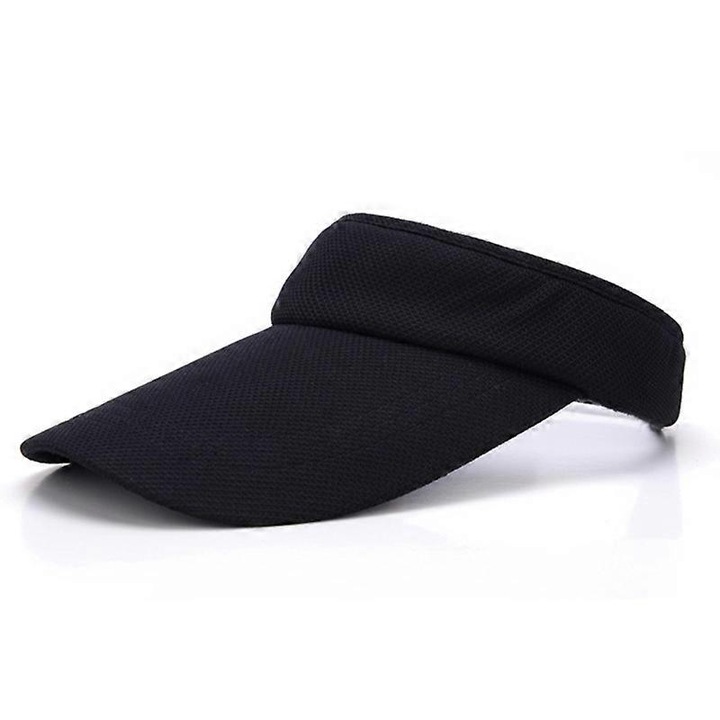 Unisex sport sapka, állítható, fekete, univerzális méret