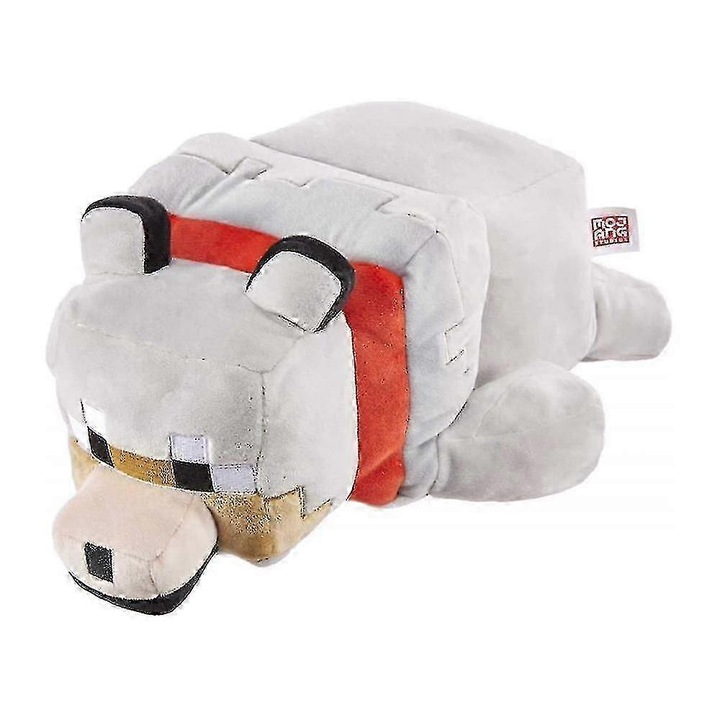 Papusa de plus, 2025, personaj din joc video, detalii pixelate, 18x7cm