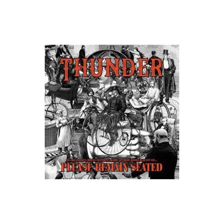 Thunder: Please Remain Seated - 2Vinyl (LP), Rock, 2019, multicolor