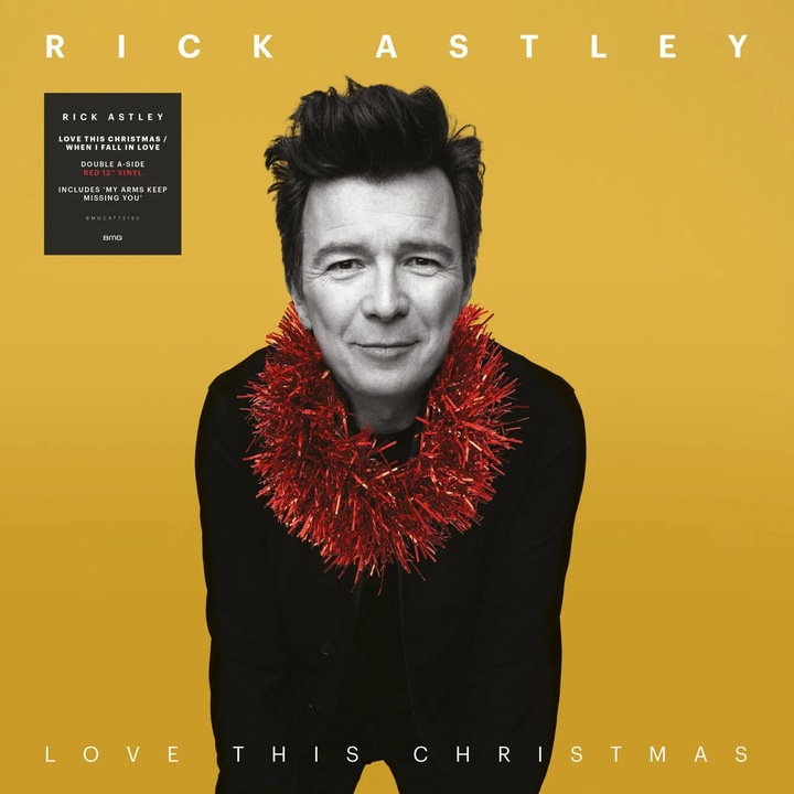 Vinil Rick Astley, Love This Christmas / When I Fall In Love, 1 buc, digisleeve