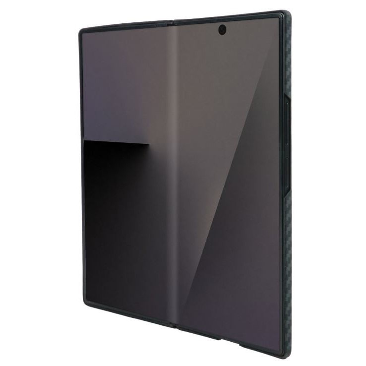 Husa protectie Slim, antisoc, fibra de Kevlar, Negru, compatibil cu Samsung Galaxy Z Fold 7