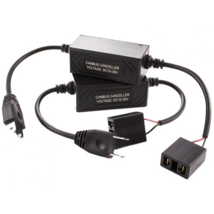 Set 2 anulatoare eroare CARGUARD, soclu H7, 10-30V