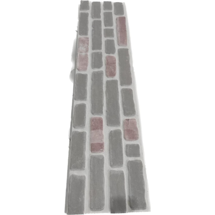 Декоративен стенен панел, цветна открита тухла, S-651-008, 1200*300*20 мм