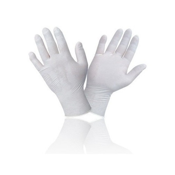 Fehér latex kesztyű XL méret Ár / Pár --- Minimális rendelés 50 db