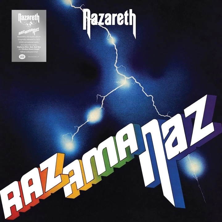 Nazareth: Razamanaz (Reedice 2022, Coloured Yellow Vinyl) - Vinyl (LP) BMG