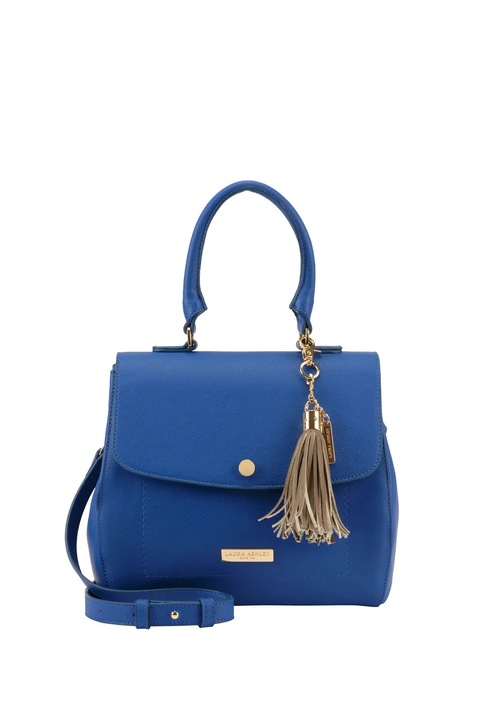 Geanta de dama Laura Ashley model LAAW23000033, Albastru, 38 x 24 x 12 cm