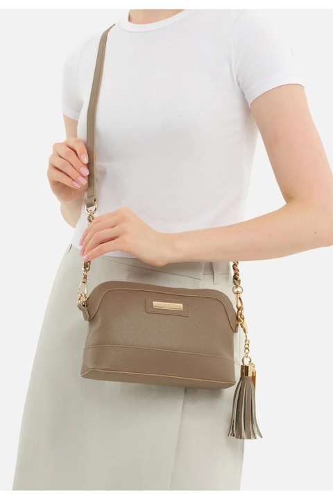 Geanta de dama Laura Ashley, maro deschis