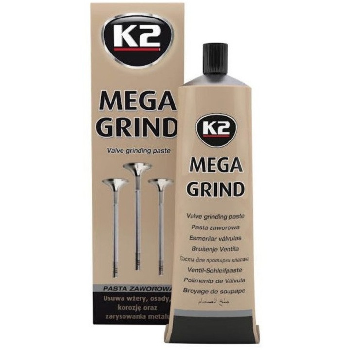 Pasta slefuit supape K2 MEGA GRIND W160, tub 100 grame