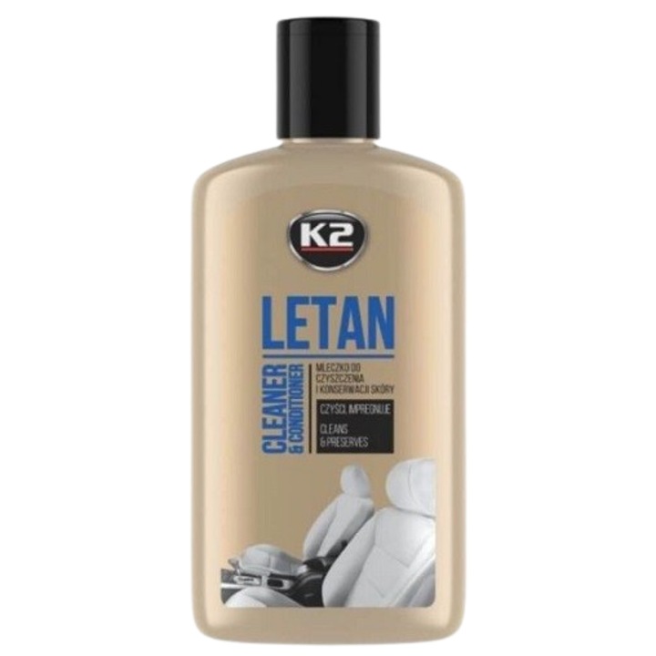 Solutie K2 LETAN K202N pentru intretinere si curatare piele, 250 ml