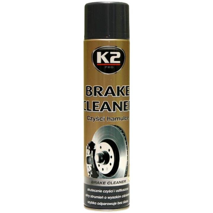 Spray pentru frane K2 BRAKE CLEANER W105, 600 ml