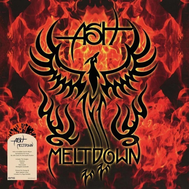 Ash: Meltdown, vinyl colorat portocaliu/negru splatter, LP