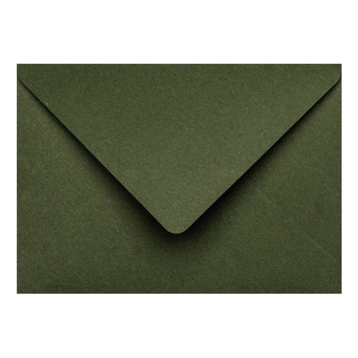 25 db B6-os borítékkészlet, fenyőzöld, prémium textúra, 120 g, 125x175 mm, V-alakú fedél ragasztó nélkül, esküvői meghívókhoz, keresztelőhöz, rendezvényekhez