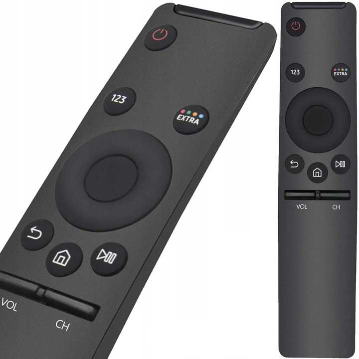 Универсално дистанционно управление, Samsung, BN59-01259, Черно, 2 x AA, Съвместимо с телевизори Samsung, Не изисква програмиране, Висококачествен ABS материал, Устойчиви на абразия бутони, Лесно за използване, Сигурна опаковка