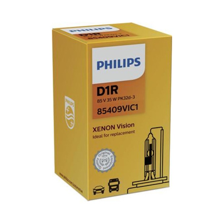 Ксенонова крушка Philips Vision D1R 35W 85V (Код: 85409VIC1)