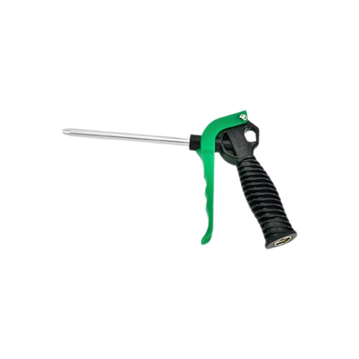 Pistol TOPTUL KAGA0305 pentru suflat aer comprimat, cupla aer 1/4 inch, diametru duza 8 mm, presiune de lucru 5-10 bar, lungime tija 127 mm