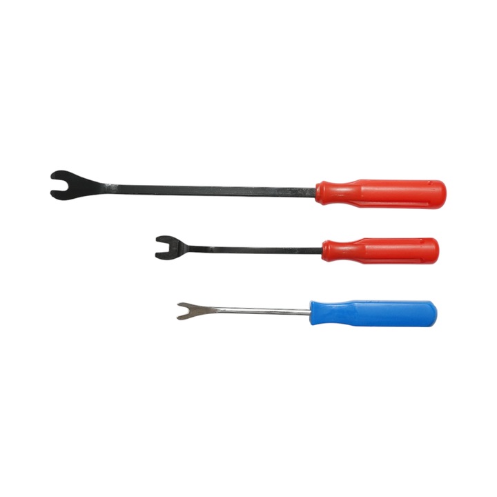 Set 3 dispozitive demontat tapiterie, ornamente, interoare auto Breckner Germany