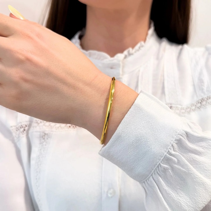 Bratara Argint Fixa Classic Bangle Argint