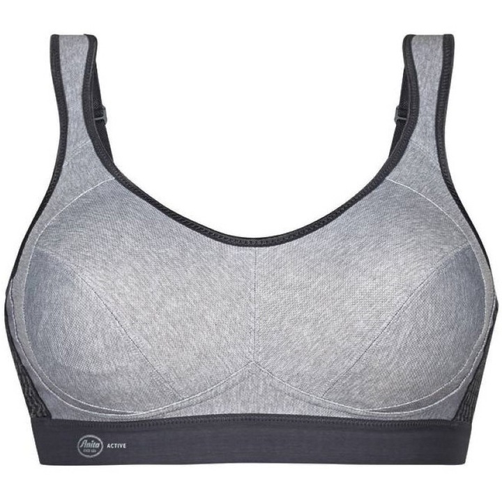 Sutien Anita Active Extreme Control Heather Grey, 5527, Gri/Heather Grey