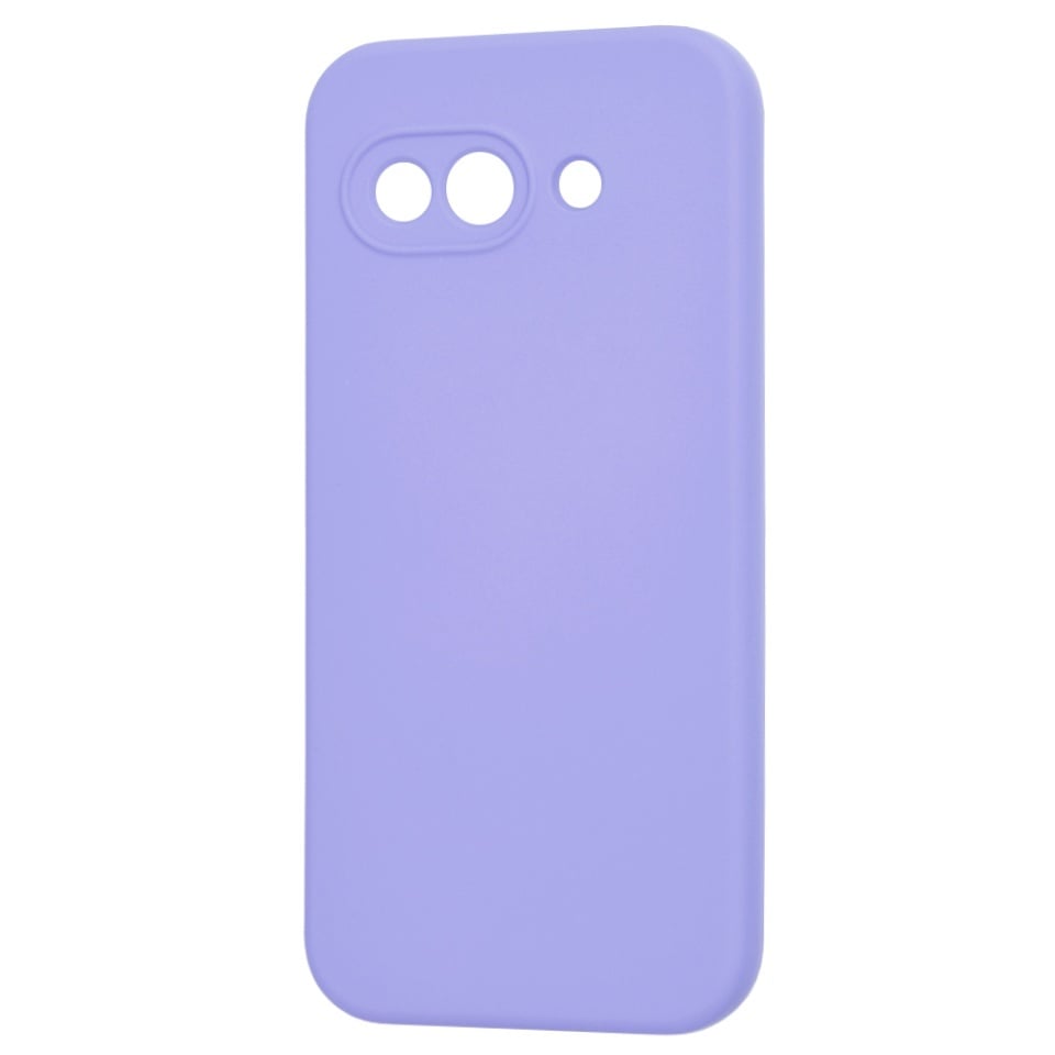 Husa pentru Google Pixel 9a, SKYDDAR INNOVATION, din Silicon Catifelat, SoftElegance, set cu sticker, Violet