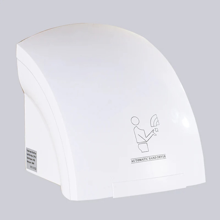 Uscător de Mâini K KORMAN, Cu senzor, 1800W, Alb, 235x215x240mm