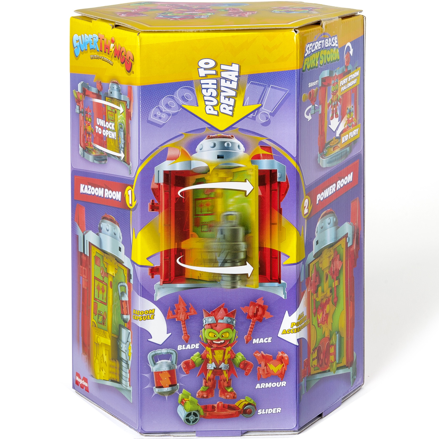 Set de joaca SuperThings - Baza Secreta, Fury Storm - eMAG.ro