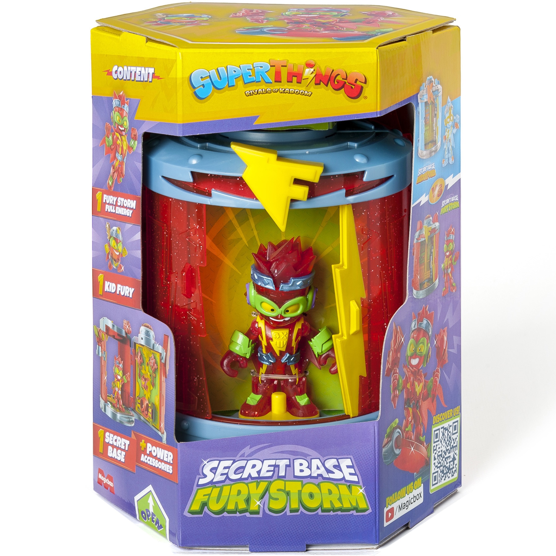 Set de joaca SuperThings - Baza Secreta, Fury Storm - eMAG.ro