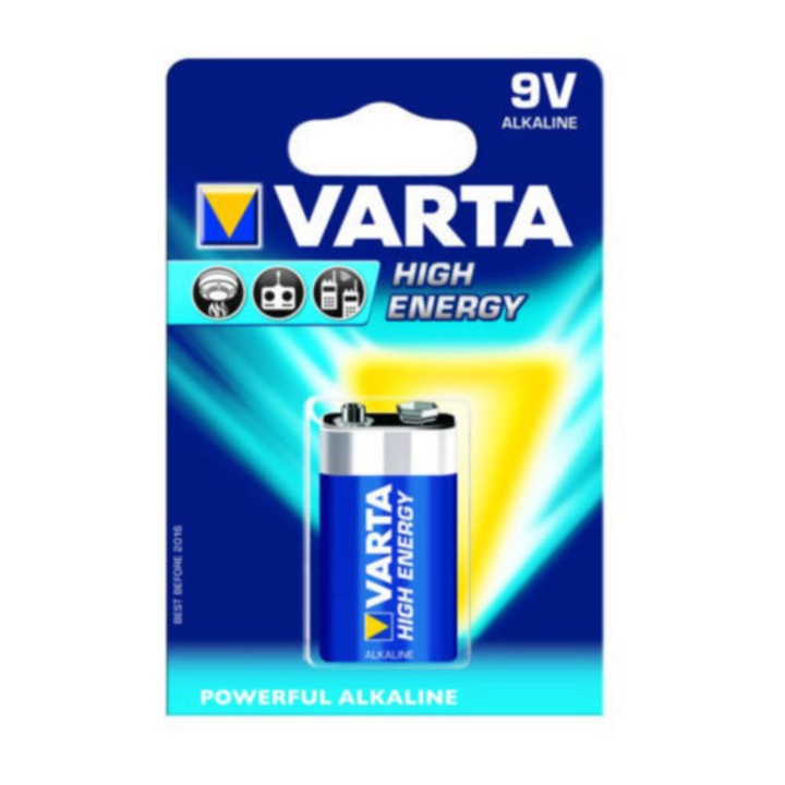 Baterie 6LR61 High Energy (A)