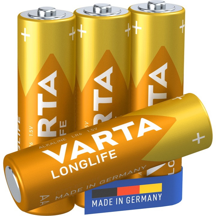 Varta Longlife AA LR06 1,5 V-os elem • 4 db-os csomag