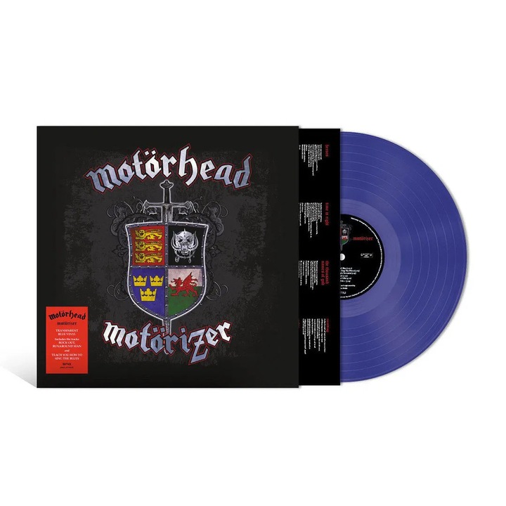 Motorhead - Motorizer, Vinyl (LP), transparent albastru, 1 disc