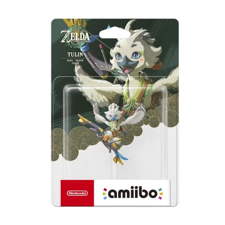 Nintendo Zelda amiibo фигурка - Tulin, ексклузивни бонуси, качествени детайли, 5 юни 2025 г.