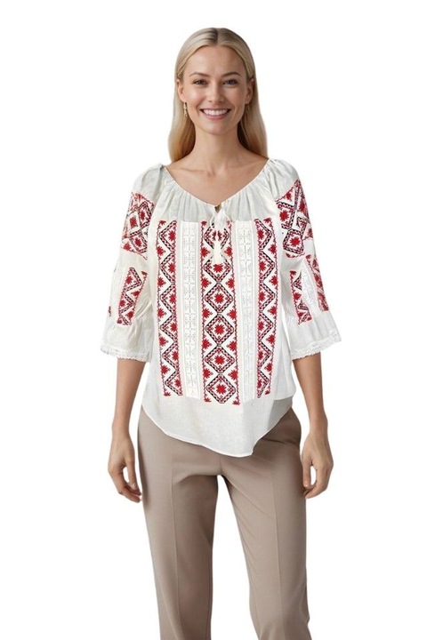 Bluza dama RS25 alb/negru darth vader, marimea XL