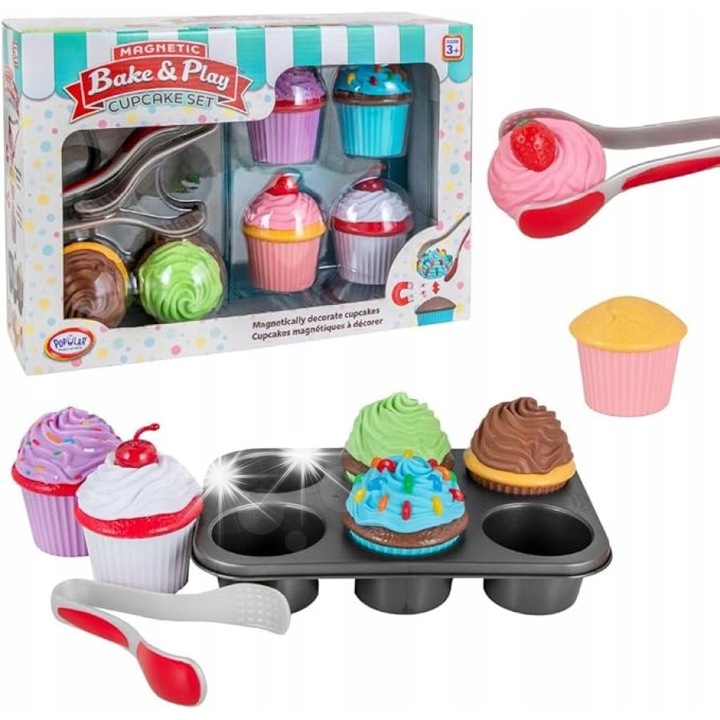 Malblo gyerek konyhabútor szett, 15 darabos, többszínű