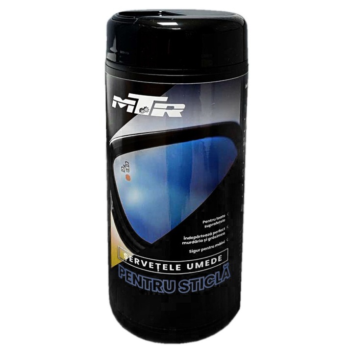 Servetele MTR umede pentru sticla - 36 buc