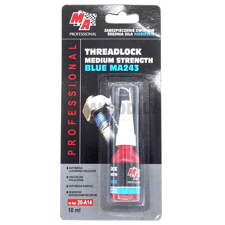 Moje Profesional- Pasta de blocare a suruburilor 10 ml